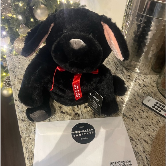 NWT Two blind Brothers Beacon plush dog - Picture 2 of 11